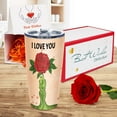 thumbnail image 4 of Gifts for Wife Ideas Tumbler, Gifts for Her from Husband, 20oz Travel Tumbler Romantic Gifts, I Choose You Gifts for Her, Couple Wedding Anniversary Valentines Day Birthday Christmas Gifts, 4 of 6