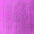 thumbnail image 1 of Ahgly Company Indoor Square Oriental Pink Industrial Area Rugs, 5' Square, 1 of 4