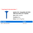 thumbnail image 2 of Ignition Coil - Compatible with 2002 - 2006 Acura RSX 2.0L 4-Cylinder 2003 2004 2005, 2 of 2