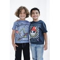 thumbnail image 2 of Camisetas Disney Nightmare Before Christmas Big Boys gris/negro, 2 of 8