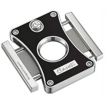 Caseti CACU113BK Caseti Dion Black Double Guillotine Cigar Cutter