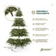 thumbnail image 2 of Árbol de Navidad Artificial Realista Verde 2.2 m Esquimal, Pino Escandinavo con Ramas Tridimensionales, 2 of 6