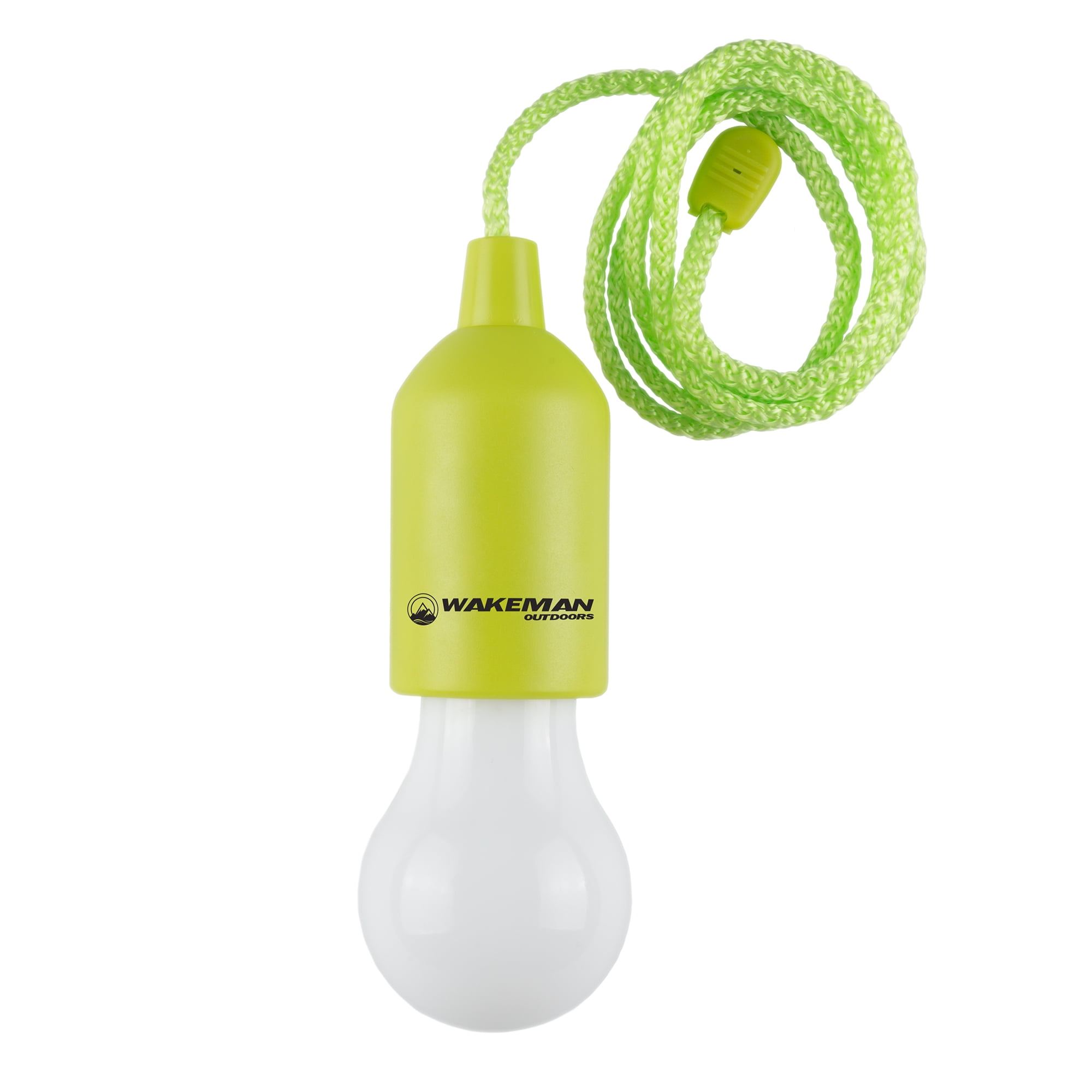 Pull Cord Light Portable LED Outdoor/Indoor Hanging Bulb Lantern for