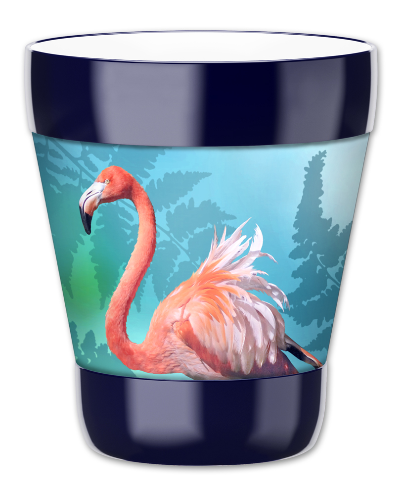 Mugzie 12Ounce "Low Ball" Tumbler Drink Cup with Removable Insulated