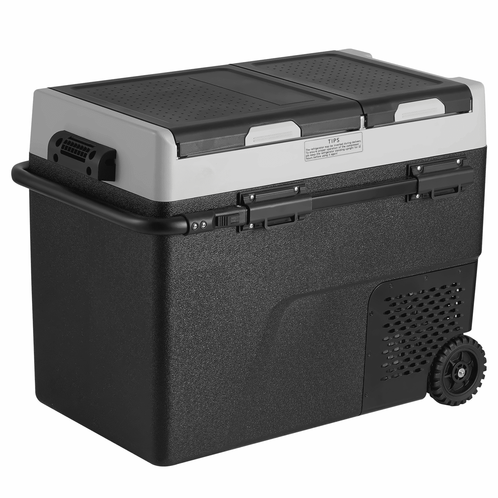 Portable Car Refrigerator Freezer Compressor 58 L Dual Zone for Home Car