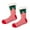 As shown, variant on Women's Slippers, Plush Socks, Fluffy and Comfortable, Cabin Warm, Soft and Thick in Winter, Cosy Wool Non-Slip Lounge Socks (Christmas Style)