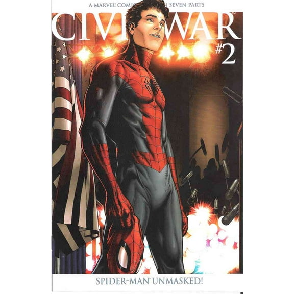 Civil War #2 (2nd) VF ; Marvel Comic Book