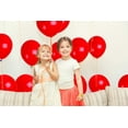 thumbnail image 5 of Matte Red Balloons - 12 Inch Latex Balloons - 72 Pack, 5 of 8