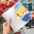 thumbnail image 5 of NobleWorks - Funny Get Well Card for Hospital - Cartoon Surgery, Feel Better Greeting - Ear Worm Operation C3670GWG, 5 of 5