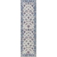 thumbnail image 3 of JONATHAN Y MODERN PERSIAN 2 x 10 Runner Rug, Vintage Moroccan Traditional - Blue/Ivory/Red, MDP101C-210, 3 of 8