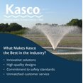 thumbnail image 6 of Kasco VFX Series Aerating Pond Fountain � 3/4 Horse Power 120V, Single Phase with 150 ft Electric Power Cord | Pond Aerator Pump for Ponds & Lakes | Efficient Pond Aeration Systems, 6 of 7