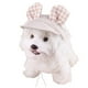 thumbnail image 2 of Perro gorra de béisbol del perro sombreros de sol con agujeros para las orejas para perros pequeños medianos al aire libre ajustable sombrero de visera para perros niñas niños todas las estaciones, 2 of 5