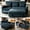Blue, variant on Sleeper Sectional Sofa, 83" Convertible Sofa Bed with Pull Out Couches, Adjustable Backrest and Seating, L Shaped Couch with Small Desktop, Modern Chenille Sofas for Living Room Apartment,Black