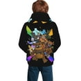 thumbnail image 2 of Youth Five Nights At Freddy'S Hoodies 3D Print Pullover Hooded Sweatshirt With Pocket For Boys Girls Teen Large, 2 of 8