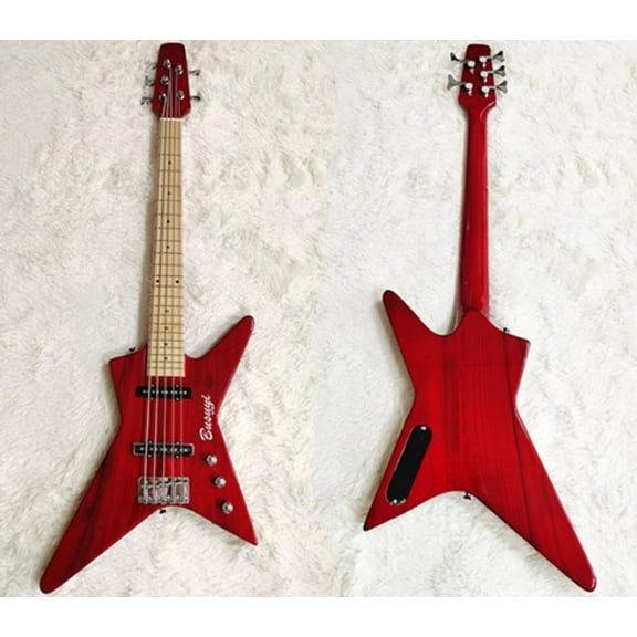 5 String Short Scale Set Neck Bass Busuyi Guitar