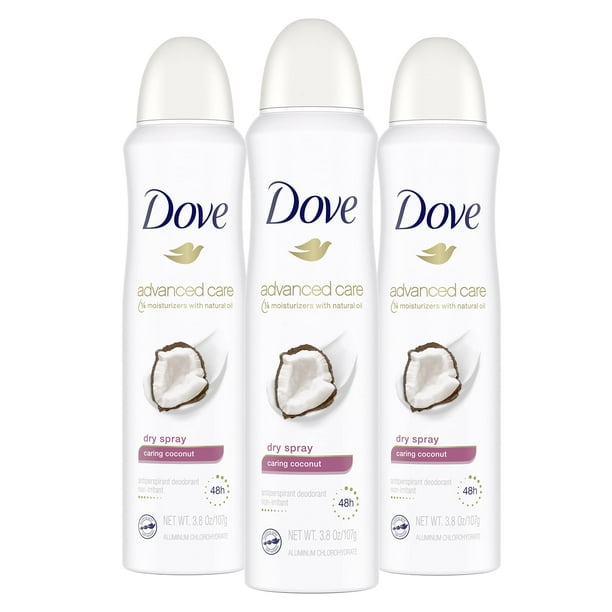 Desodorante antitranspirante Dove Advanced Care Caring Coconut