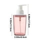 thumbnail image 3 of Recarga de desinfectante de manos y dispensador de jabón | Botella de plástico con dosificador de 500 ml para baño y cocina | Blanco y rosa | Artículos de aseo y viaje, 3 of 6