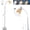 White, variant on Golyzmt 60 inch Black Floor Lamp for Bedroom Living Room, Modern Dimmable Standing Lamps - Bulb Included