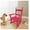 Rose Red Solid Wood, variant on Kids Rocking Chair - Rose Red Wood Rocker - Indoor/Outdoor Use - Durable Hardwood Chair for Children - 110 LBS Weight Capacity