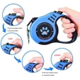 thumbnail image 3 of ATTOE Retractable ATTOE 16ft with Dog Waste Bag Dispenser Dog Bowl for Small Medium Dog, 3 of 6
