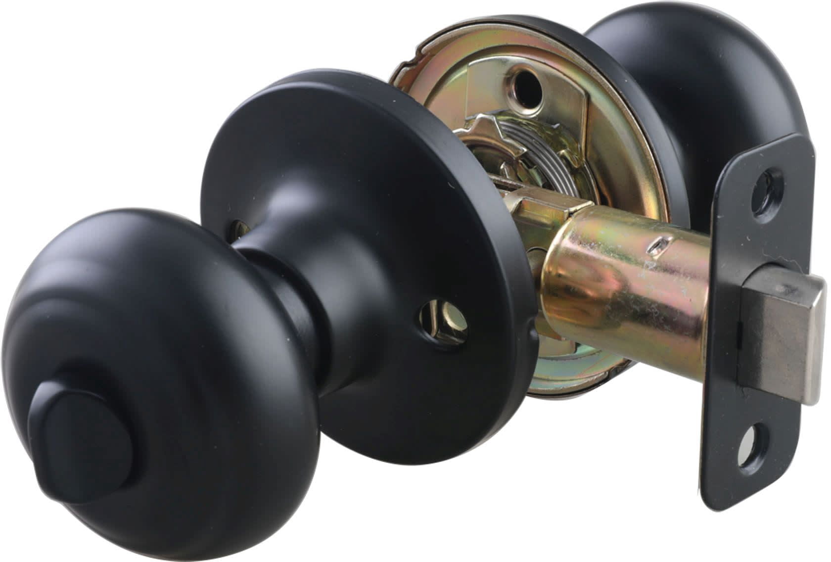 Miseno Mlk3050 Druid Ridged Ball Privacy Door Knob Set - Bronze