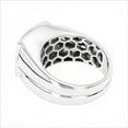 thumbnail image 2 of Unisex 14K Pave Set Natural 0.9 Ctw Diamond Ring For Him And Her (White Gold Size 10), 2 of 3