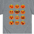 thumbnail image 3 of Instant Message - Halloween Pumpkins, Cats and Treats - Toddler and Youth Short Sleeve Graphic T-Shirt, 3 of 6