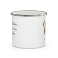 thumbnail image 2 of English Bulldog Enamel Camping Mug, 2 of 4