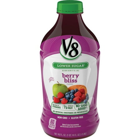Nitro Fusion Berry - (6 Pack) V8 Berry Bliss, 46 oz.