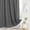 Charcoal Grey, variant on Black Boho Farmhouse Shower Curtain with Tassels, Rustic Cottagecore Aesthetic Bohemian Chic Modern Bathroom Decor Heavy Thick Waffle Textured Fabric Shower Curtain Set with Hooks, 72x72