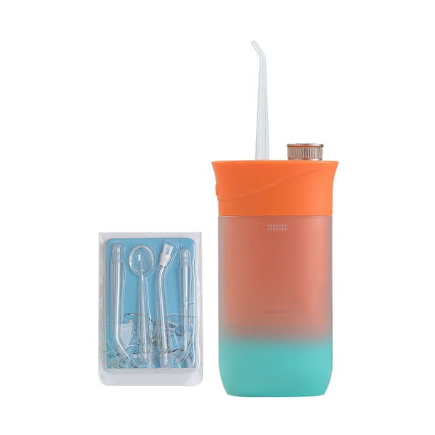 Naiovety Flossers impermeables del agua para los modos de la limpieza de los dientes 3 para el portátil limpio modificado para requisitos Electrodomésticos naranja