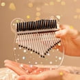 thumbnail image 1 of Bgsha 17Key Kalimba Thumb Piano Finger Piano For Beginners Keyboard Instrument Gift, 1 of 7