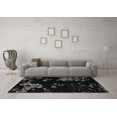 thumbnail image 3 of Ahgly Company Indoor Rectangle Abstract Gray Modern Area Rugs, 8' x 10', 3 of 4