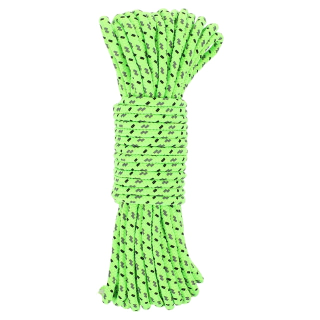 1 Roll Reflective Canopy Rope Tent Tie Rope Tent Tying Rope Tent Fixing Tool 20 Meter