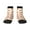 2 Black-1, variant on Cartoon Squirrel Pattern Quarter Crew Socks,Toe Seamed Ankle Socks,Cotton Cushioned Breathable Athletic Crew Sports Socks