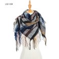 thumbnail image 1 of Dvkptbk Foulards pour Femmes Mode Hiver Femmes Foulard Colorée Décontractée Foulard à Franges Châle Vêtements en Liquidation, 1 of 5