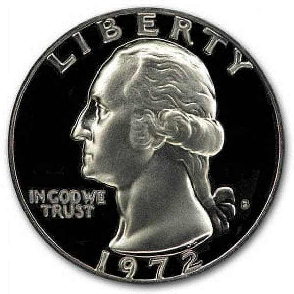 1972-S Washington Quarter Gem Proof