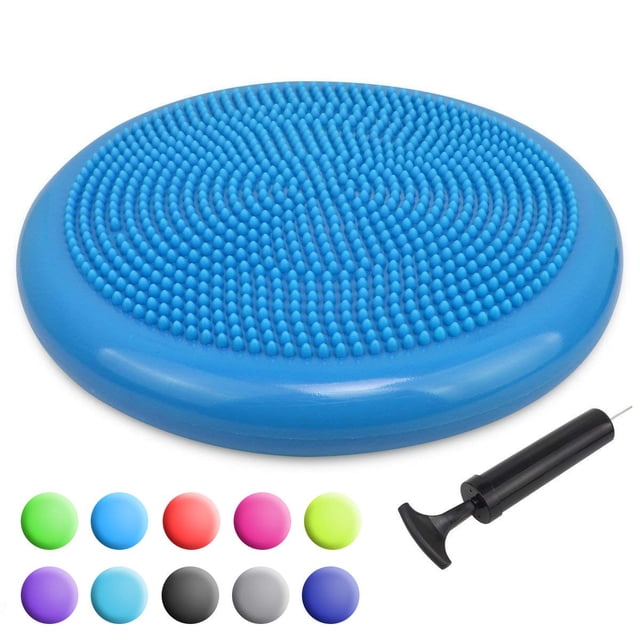 Cojin Oscilante Trideer Equilibrio Extra Grueso con Bomba Infantil Adulto 34cm Trideer TR59384884