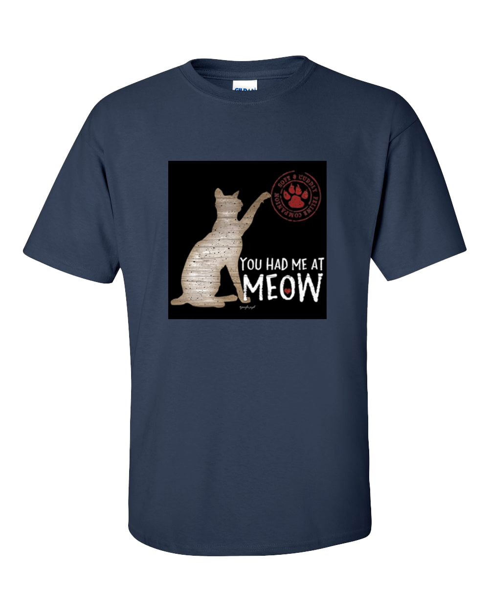 Trenz Shirt Company You Had Me At Meow Unisex Short Sleeve T-shirt - Bild 15 von 22