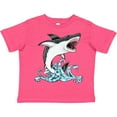 thumbnail image 3 of Inktastic Great White Shark Jumping Boys or Girls Toddler T-Shirt, 3 of 5