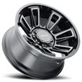 thumbnail image 2 of G-FX TR21 Rim 20X10 8X165.1 Offset -19 Gloss Black Milled (Quantity of 1), 2 of 2