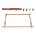 thumbnail image 3 of Cross Stitch Frame Stands Wood Embroidery Frame Stand Frame for Hand Quilting, 3 of 8