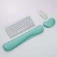 thumbnail image 3 of Ergonomic Gel Memory Foam Keyboard Wrist Rest & Mousepad Rests for Computer, Wrist Rest for Typing, Laptop, and Mouse Desk Pads Support Hand and Arm, 2 Piece Pad for Office and Travel, 3 of 7