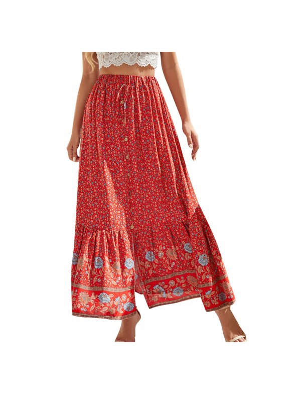 Womens Boho Skirts
