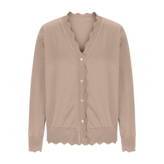 Erwazi Cardigan Sweaters for Women Fall Trendy Button Down Open Front Lightweight Cardigans