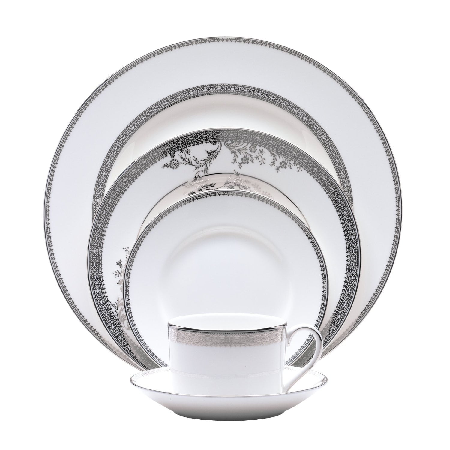 Vera Wang Wedgwood Vera Lace FivePiece Place Setting