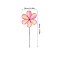 thumbnail image 2 of MRLESS Handheld Fabric Pinwheels Colorful Windmill Toy For Kids Outdoor Garden And Lawn Ornaments, 2 of 8