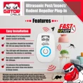 thumbnail image 5 of LYSSA -Ultrasonic Pest Insect Rodent Repeller Electronic Plug-In Mice Rat Cockroach Bug, 5 of 6