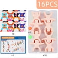 thumbnail image 3 of 16pcs Hercules Balance Blocks Children's Puzzle DIY Stack High Building Blocks Tabletop Game Toys for Children, 3 of 5