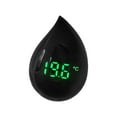 thumbnail image 1 of Aquarium Thermometer Digital LED Display Temperature Measurement Small Tank Black, 1 of 9